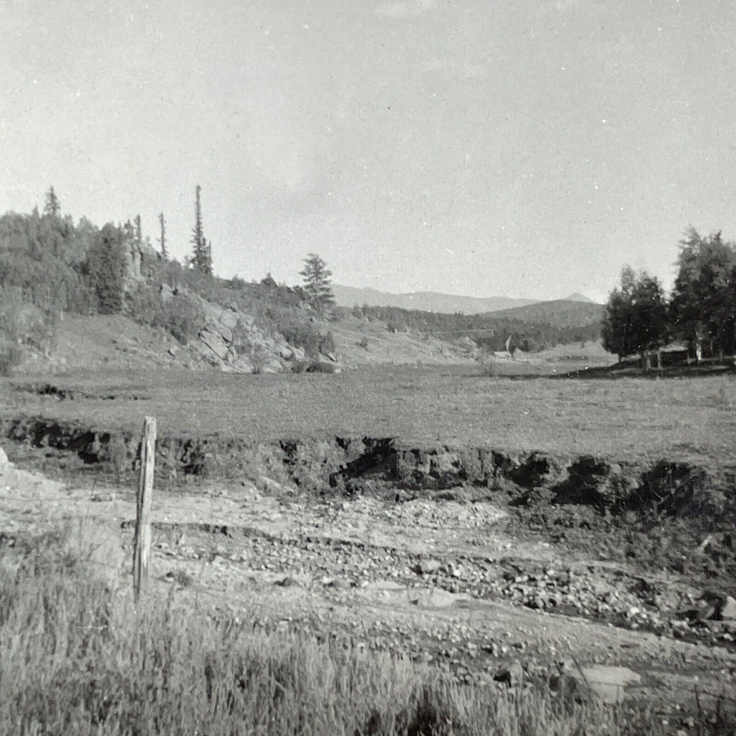 Eleven Mile Canyon Lake George Colorado Stereoview Antique c1933 Y2417