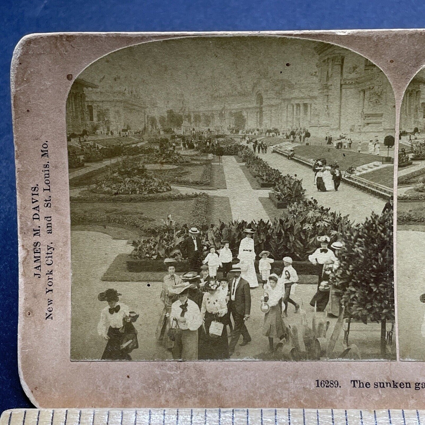 Antique 1905 Louisiana Purchase Exposition St. Louis Stereoview Photo Card P1845