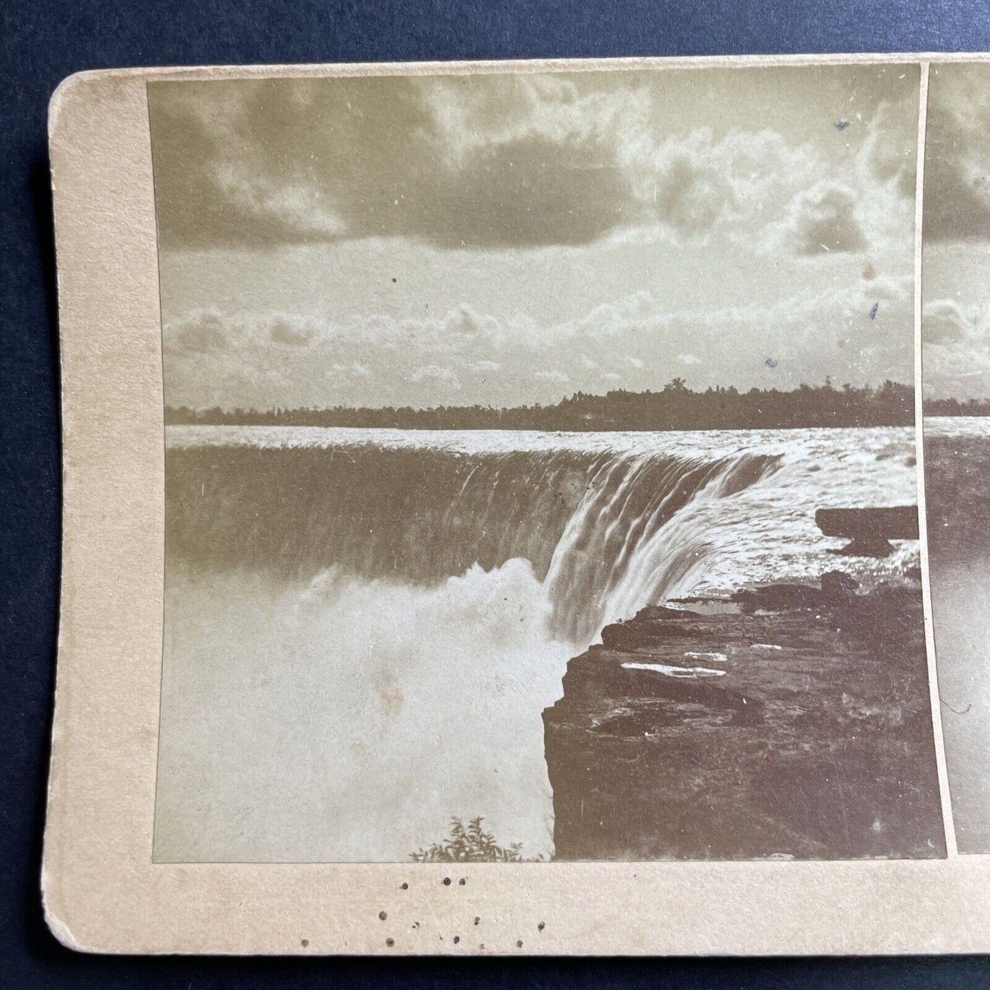 Antique 1870s Niagara Falls Ontario Canada Stereoview Photo Card P1552