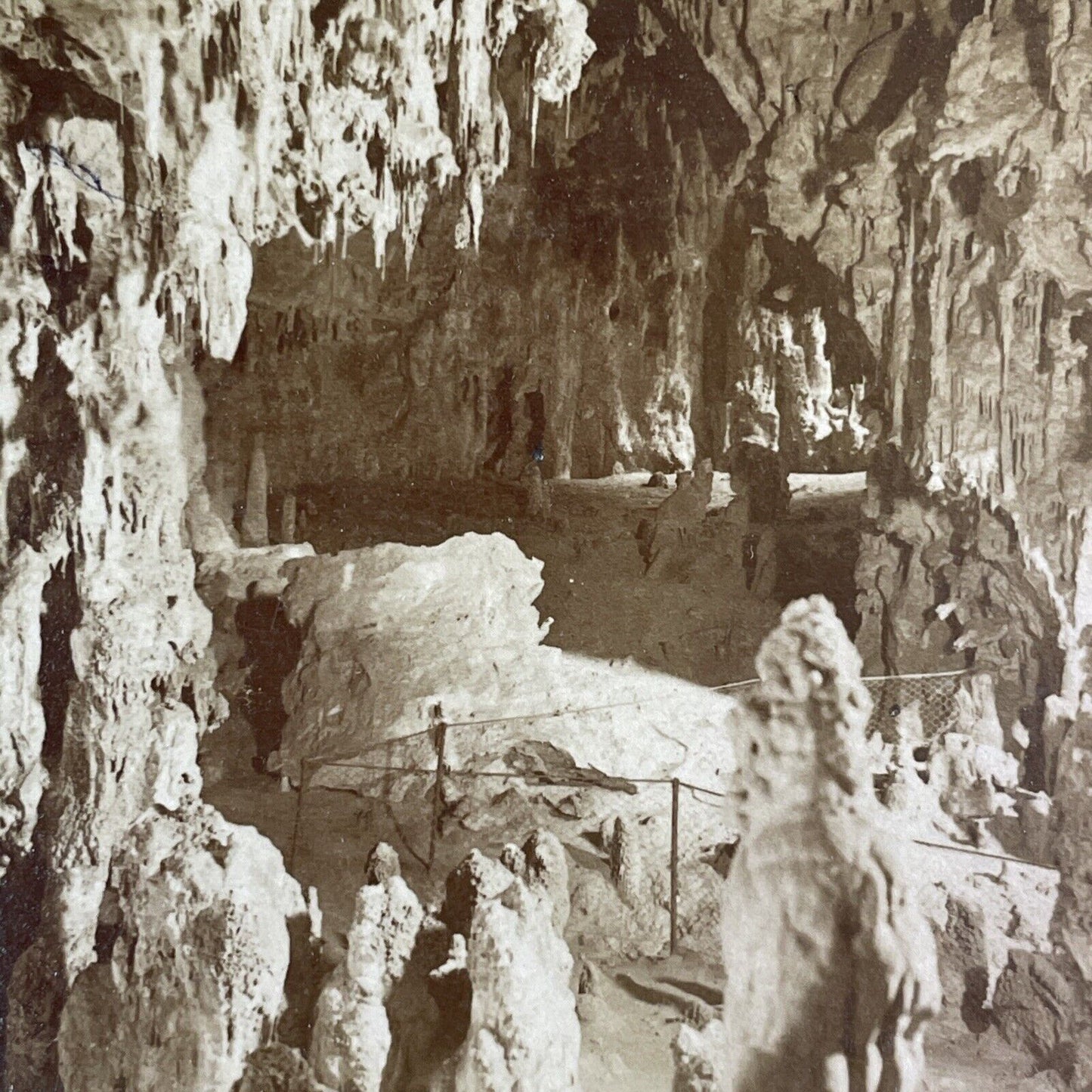 Jenolan Caves Australia Stereoview James M. Davis Antique c1903 Y1149