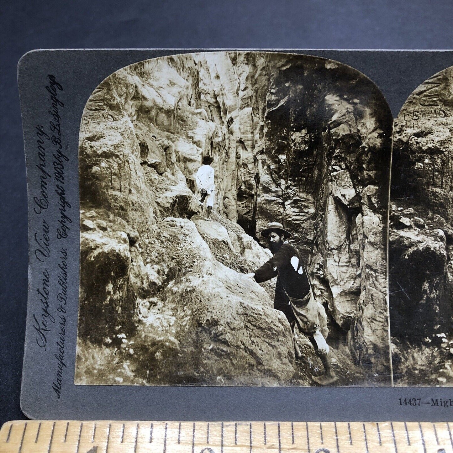 Antique 1903 Earthquake Damage French West Indies Stereoview Photo Card P2046