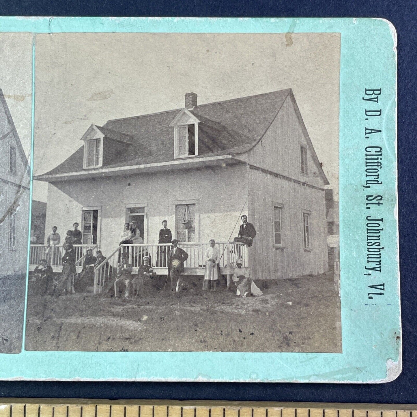 1983 Bagot Street Saguenay Quebec Canada Stereoview D.A. Clifford c1870s Y2511