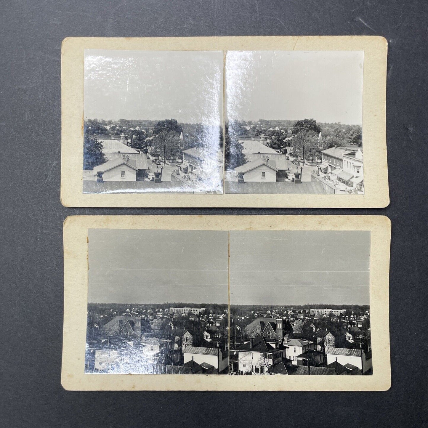 Lot Of 10 Michigan Salt Mines Mining Stereoview Photo Cards c1935 OOAK X1853