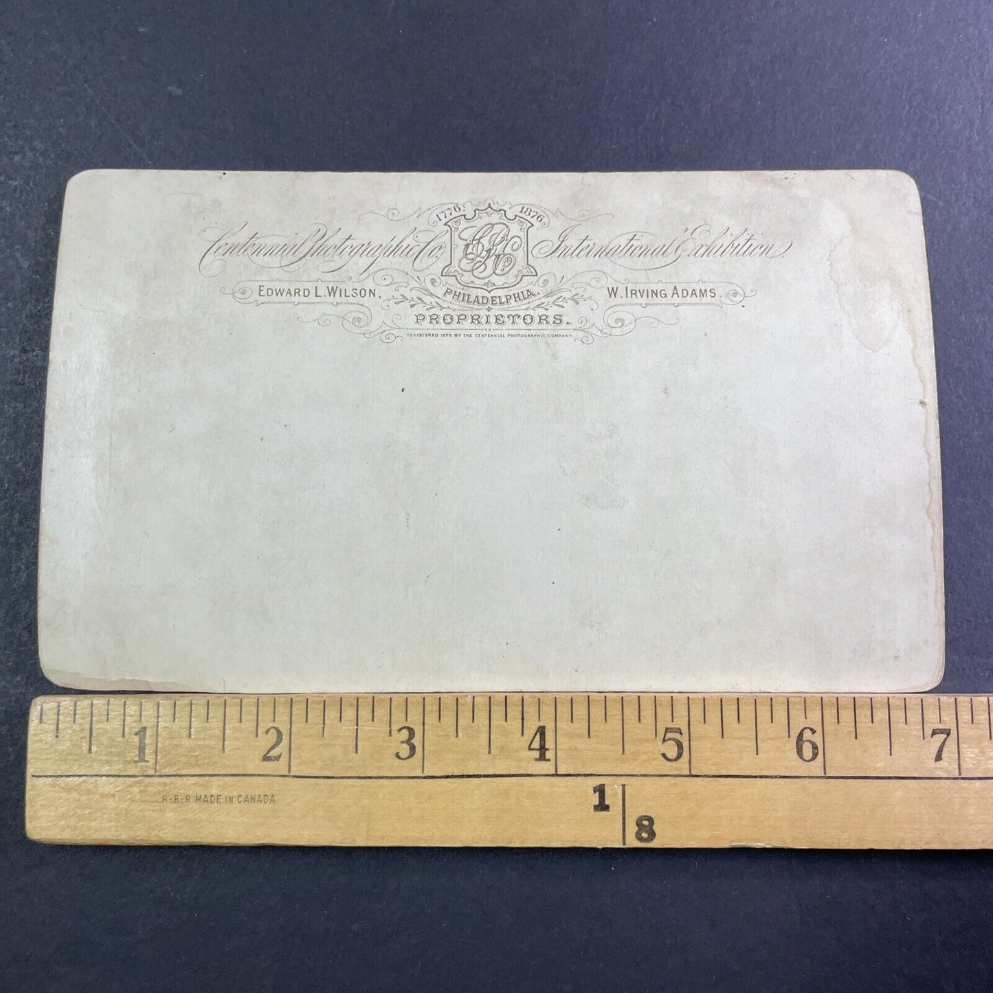 Government Building Philadelphia Stereoview Edward L Wilson Antique c1876 X1876