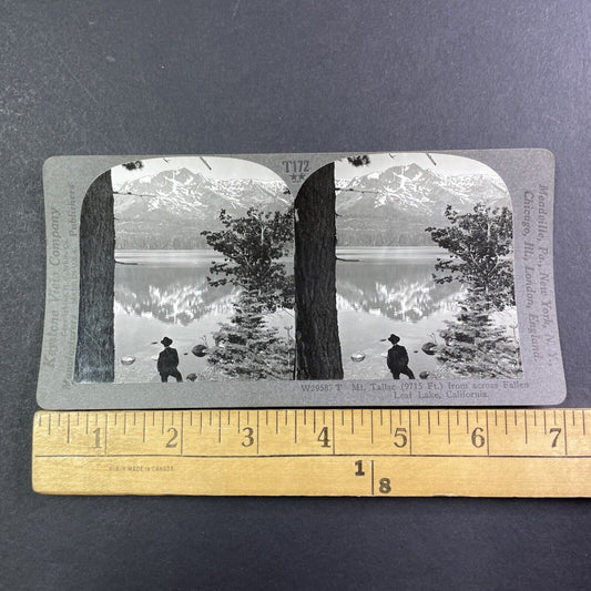 Fallen Leaf Lake California Stereoview El Dorado County Antique c1905 X1863