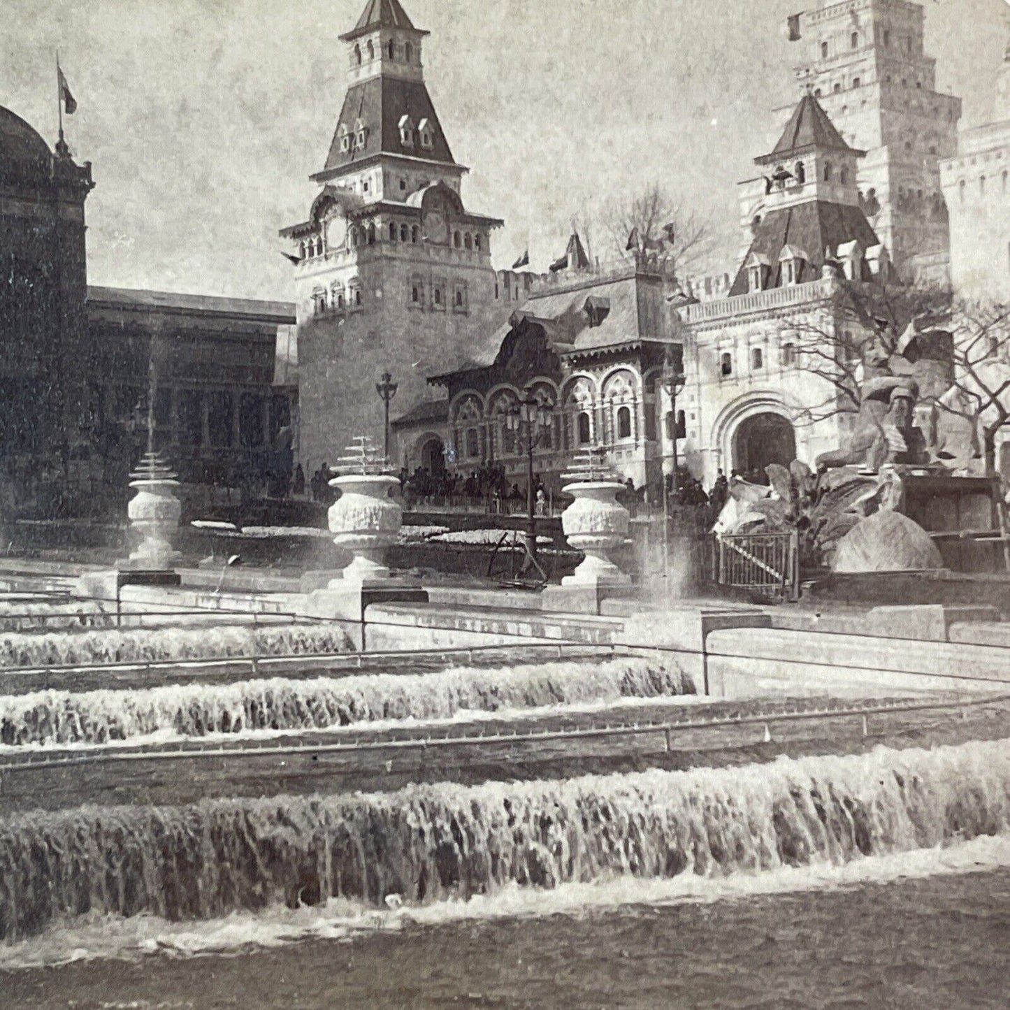 The Russian Colonies Paris France Stereoview Underwood Antique c1900 X3505