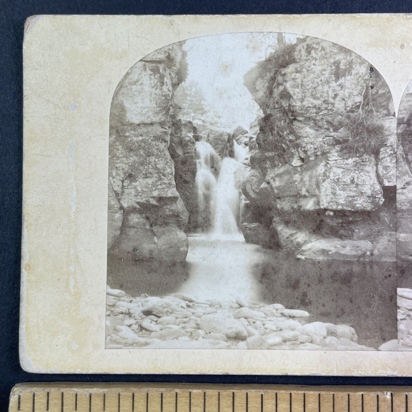 Kaaterskill Clove Catskill Mountains Stereoview New York Antique c1870s Y2559