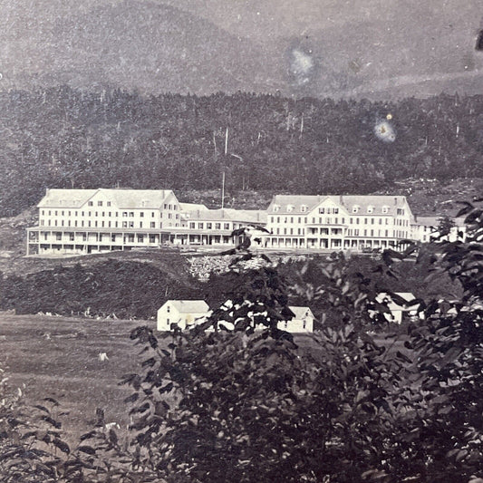 Antique 1870s The Glen House White Mountains NH Stereoview Photo Card V1780