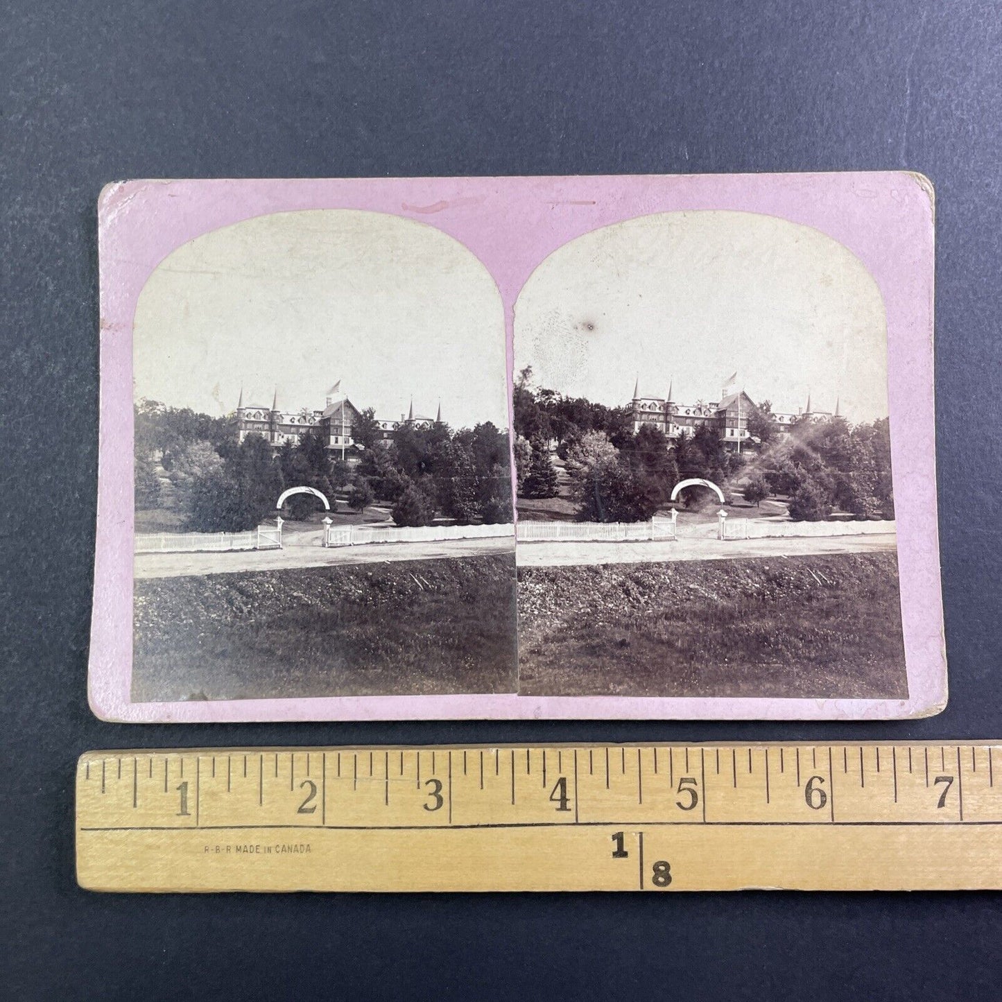 Cresson Mountain House Pennsylvania Stereoview Antique c1860s Y441