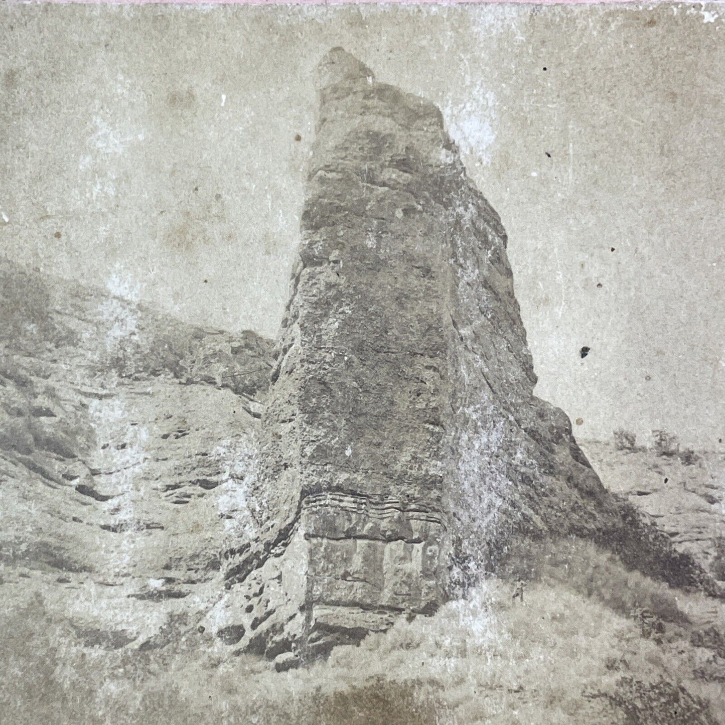 Echo Canyon Utah UPRR Stereoview William Henry Jackson Antique c1869 X3765