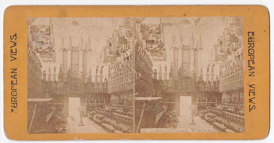 Antique 1898 St. George's Chapel, Perrin-Griswold Fredonia NY Photo Card P023