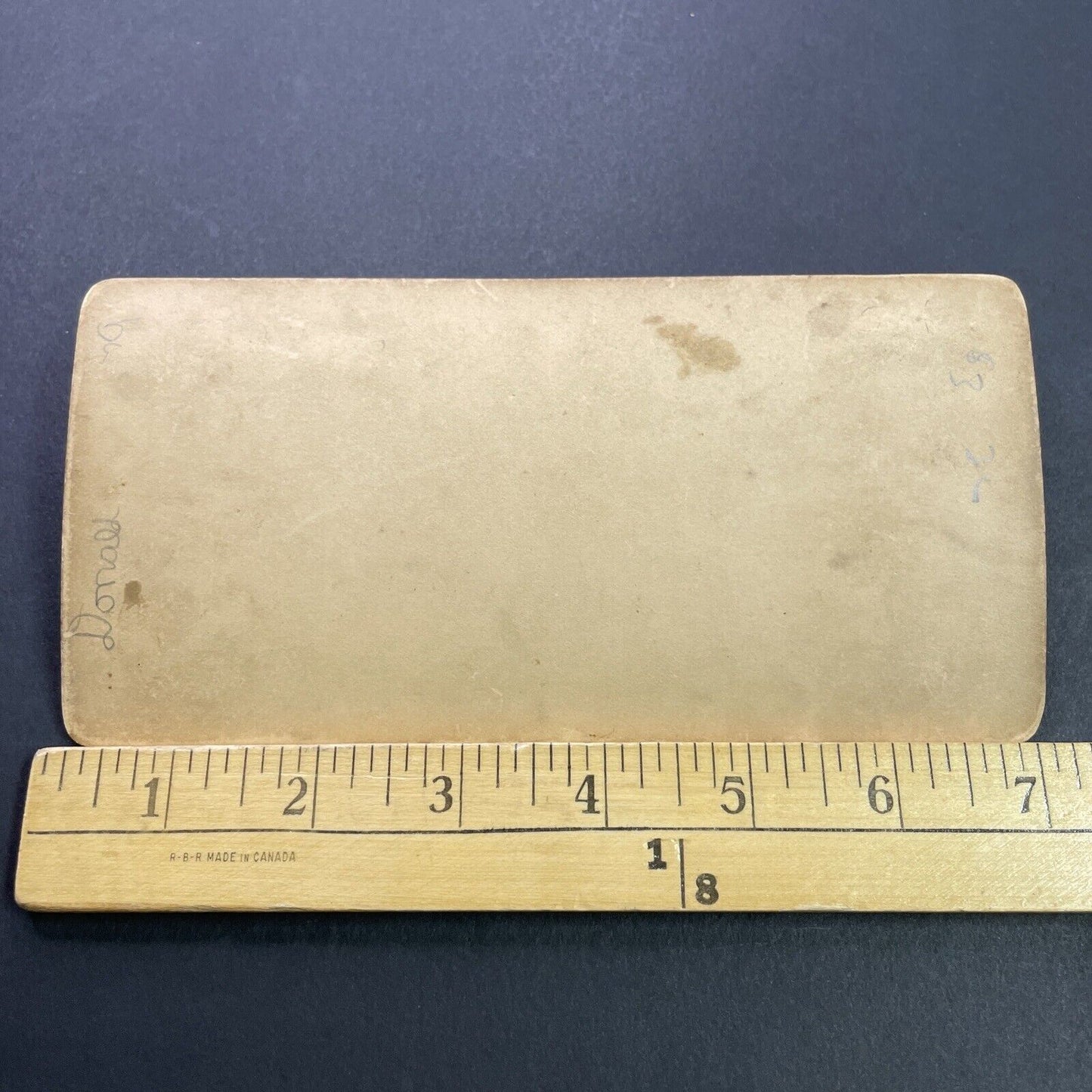 Antique 1880s Yosemite Falls California During Storm Stereoview Photo Card P3552