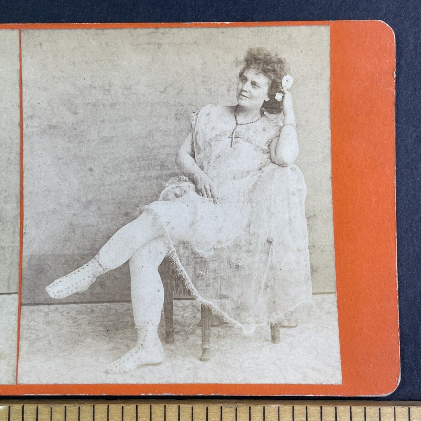 Rose Doyle Vaudeville Actress Opera Singer Stereoview Antique c1865 X3581