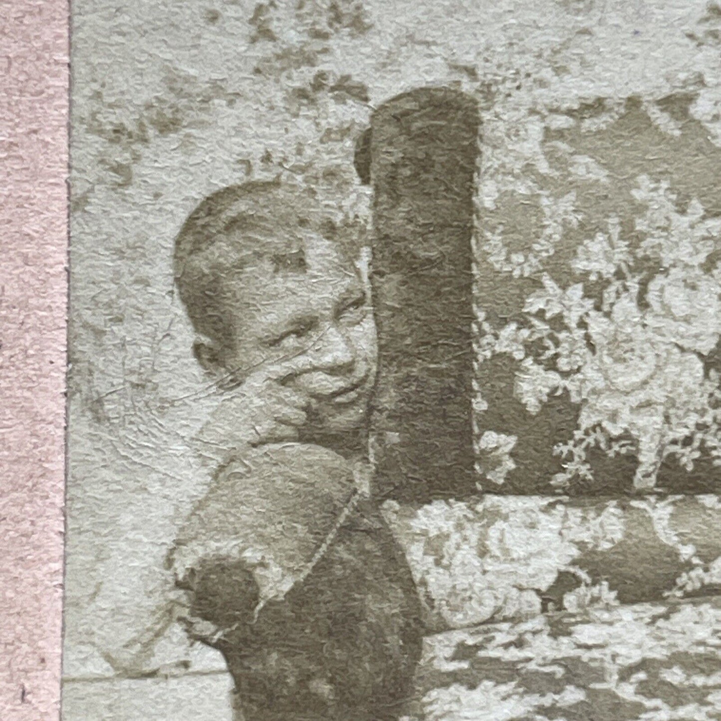 Antique 1897 Boy Catches Couple Kissing On Couch Stereoview Photo Card P1897