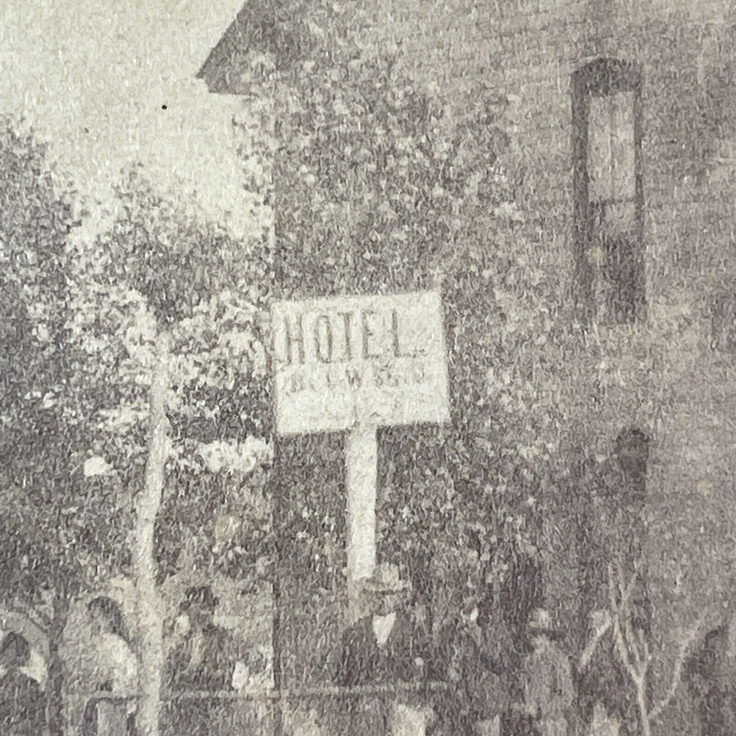 Hotel Near Germantown Maryland Stereoview Very Early Photo Antique c1860 X2552