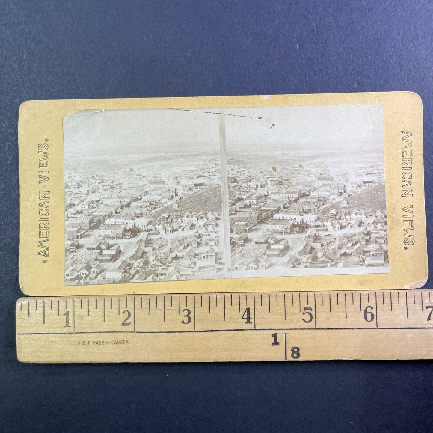 1860s Photo of San Francisco California Stereoview Antique c1875 X3766