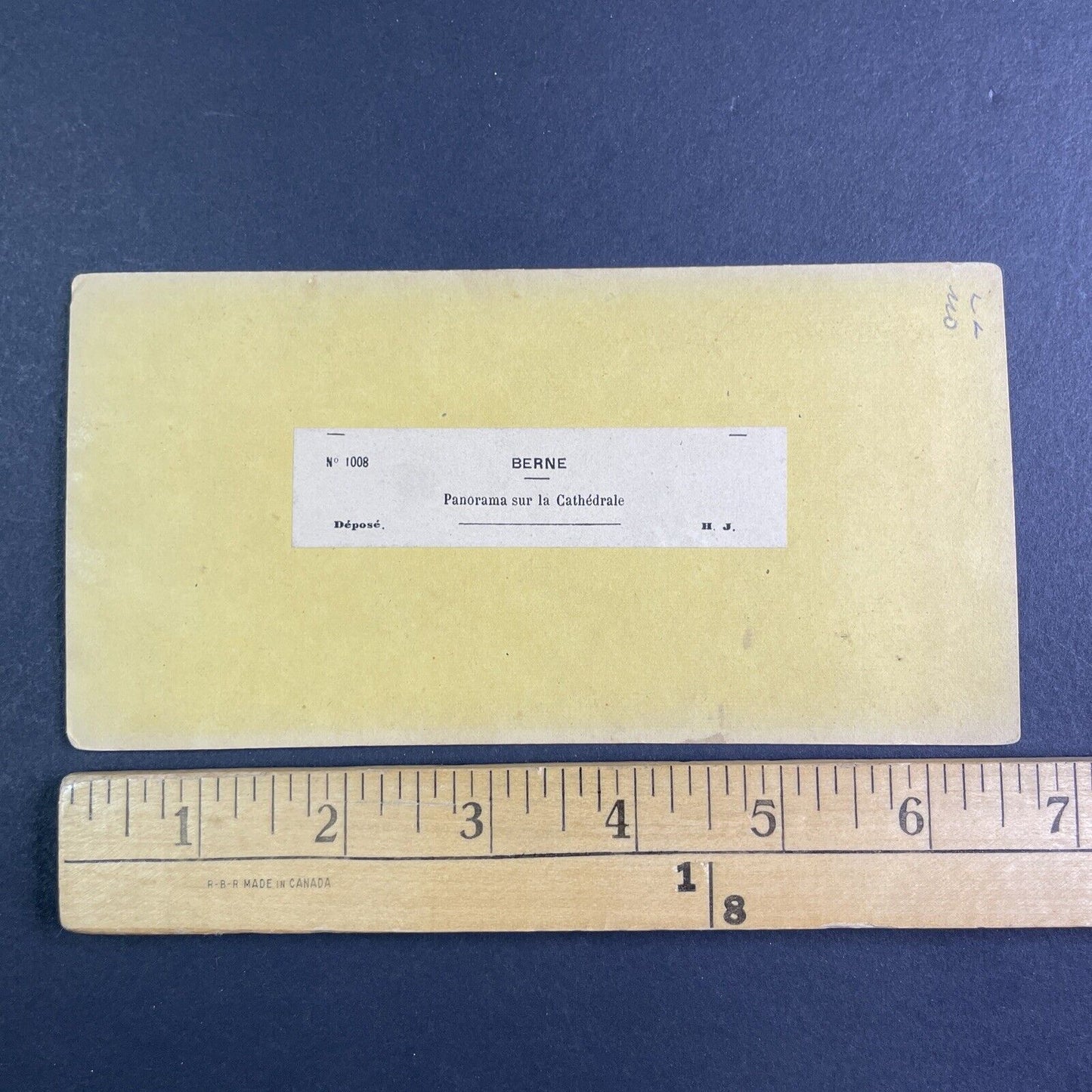 Bern Switzerland Stereoview City View From Cathedral Antique c1865 X3615