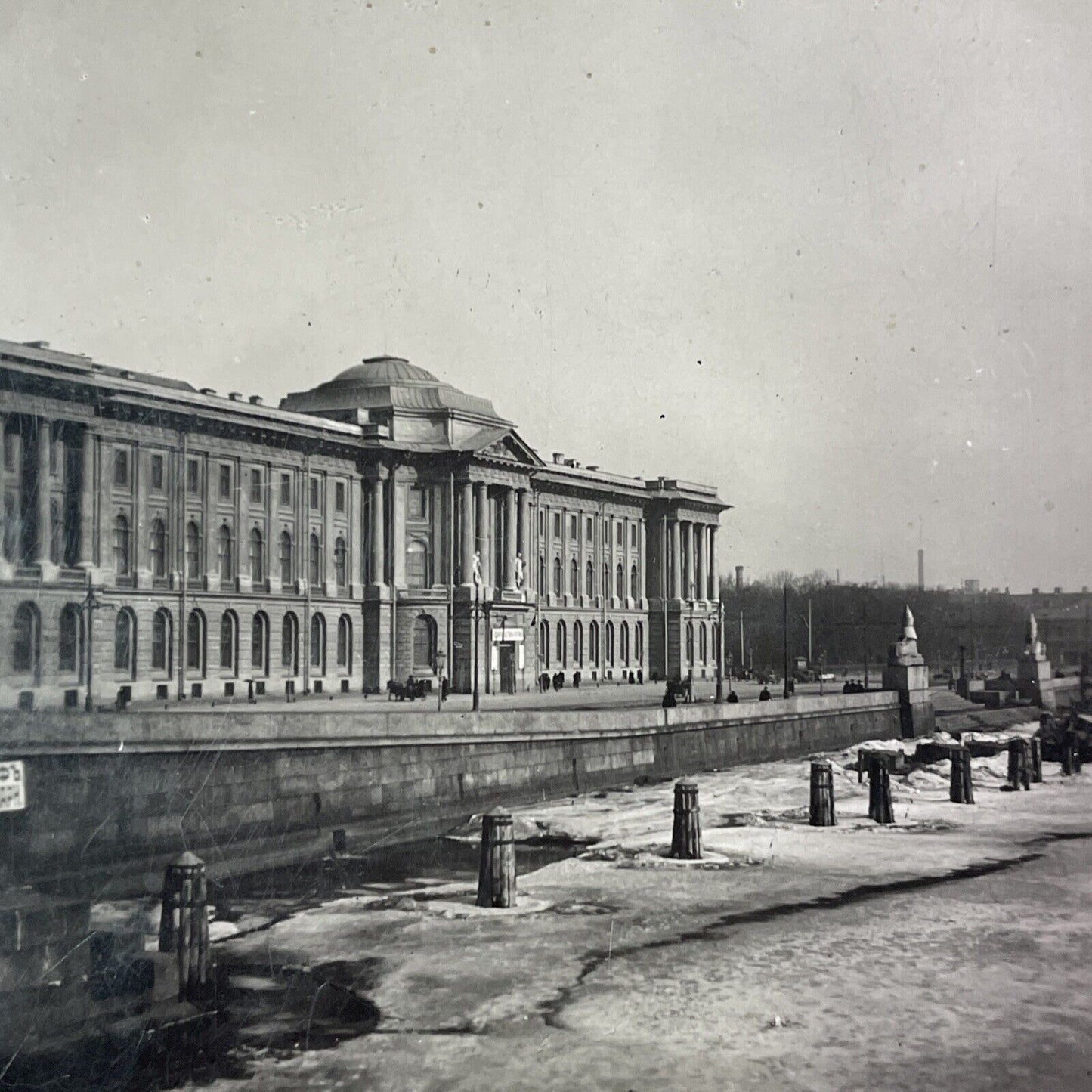 Academy Of Arts St. Petersburg Stereoview Conrad A. Mueller c1919 Y1406