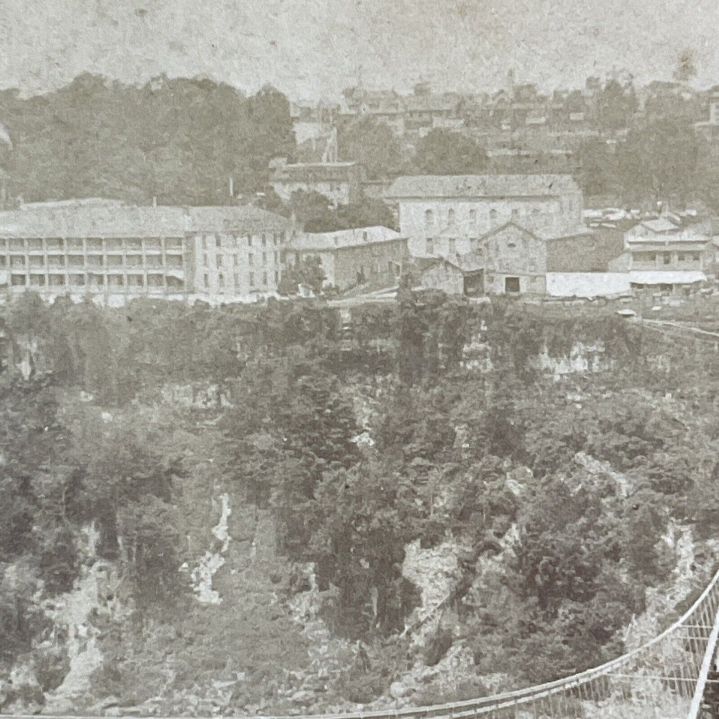 The Clifton House Niagara Falls Canada Stereoview Antique c1892 Y2146