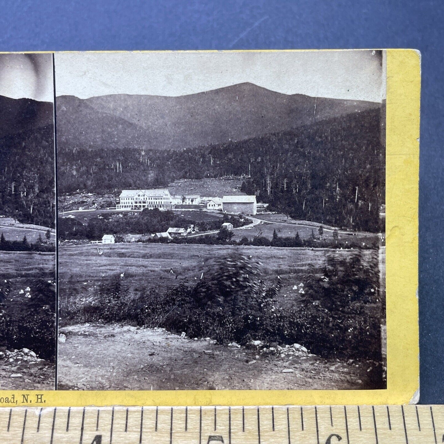 Antique 1870s The Glen House Mt Washington NH Stereoview Photo Card P2527