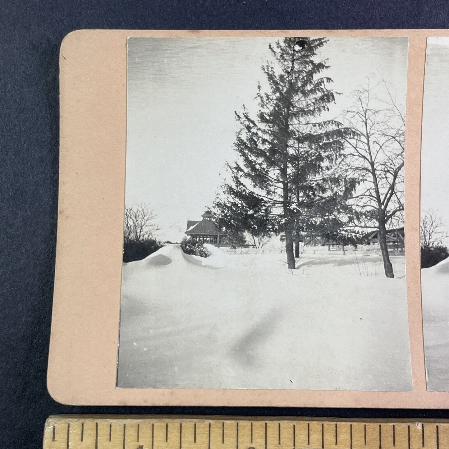 Parliament Hill Park in Ottawa Canada Stereoview OOAK Antique c1908 Y2714