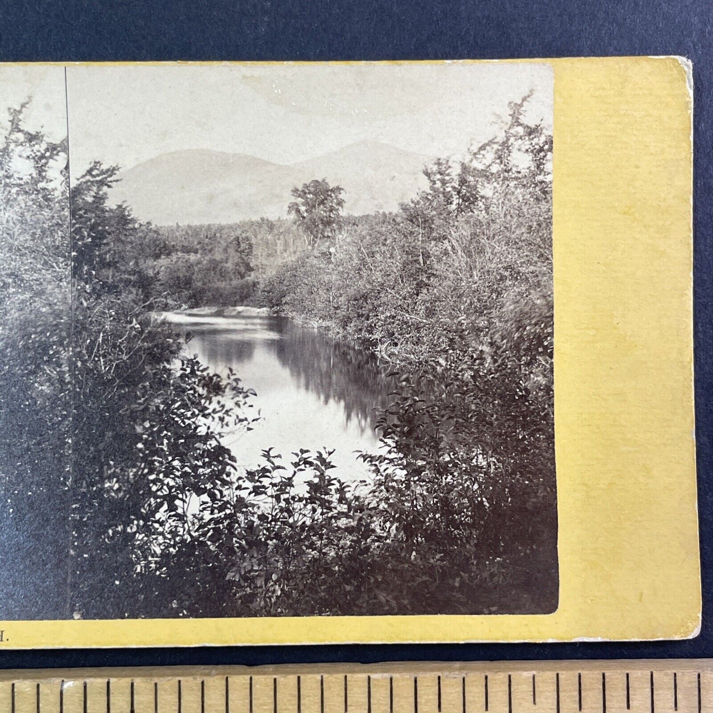 Mount Kearsarge North Conway New Hampshire Stereoview N.W. Pease c1870s Y919