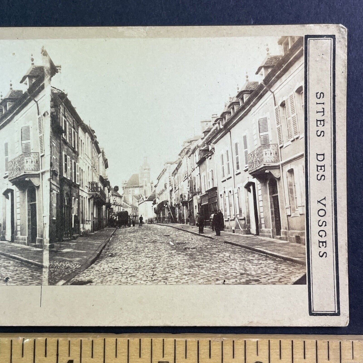 Plombieres France Stereoview Eugene-Adalbert Cuvelier Antique c1860 X3800