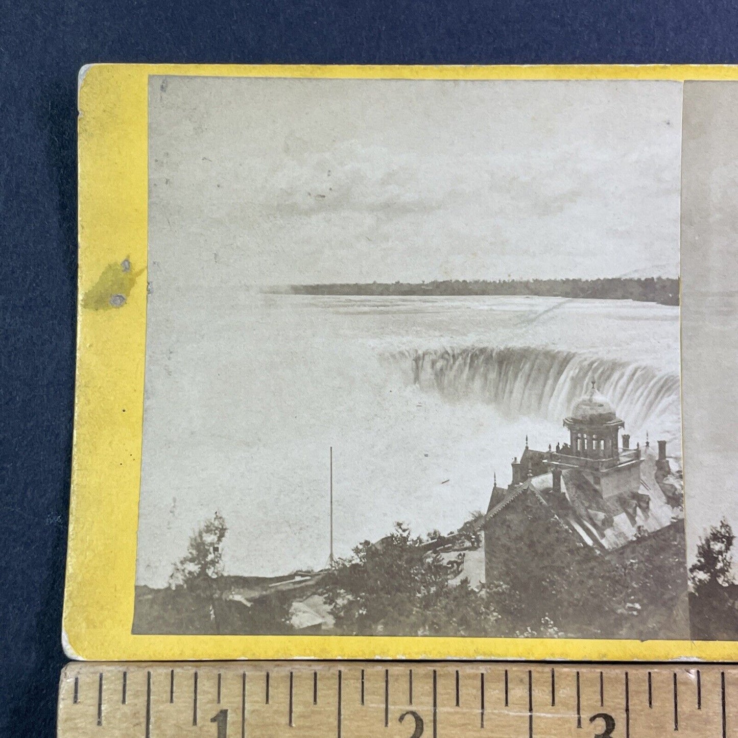 Niagara Falls From Clifton Hill Stereoview William Notman Antique c1869 X1835