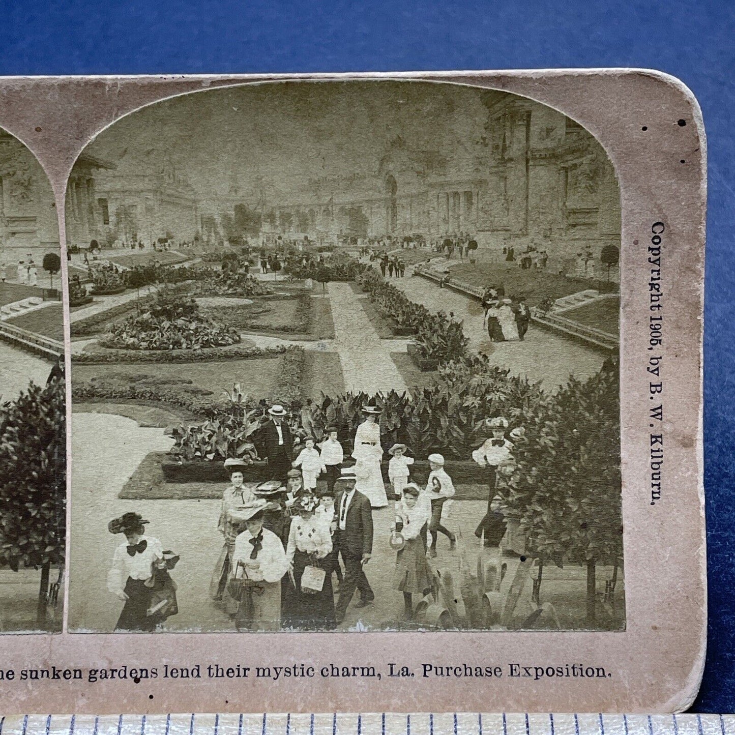 Antique 1905 Louisiana Purchase Exposition St. Louis Stereoview Photo Card P1845