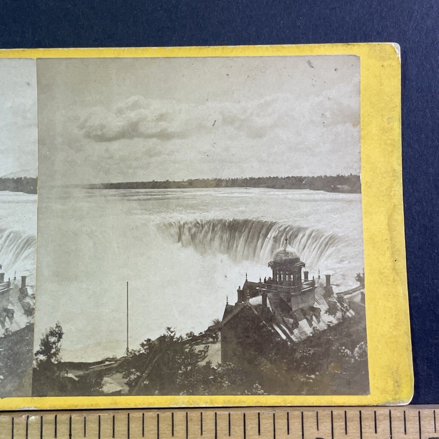 Niagara Falls From Clifton Hill Stereoview William Notman Antique c1869 X1835