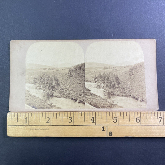 Angram Richmondshire Yorkshire Stereoview England UK Antique c1870 X1613