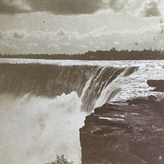 Antique 1870s Niagara Falls Ontario Canada Stereoview Photo Card P1552