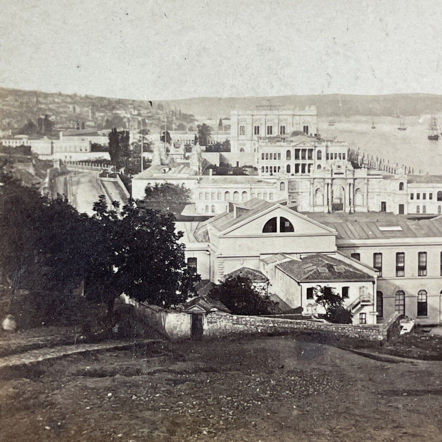 Istanbul Turkey Turkiye Stereoview Charles Gaudin Photo Antique c1863 X2451