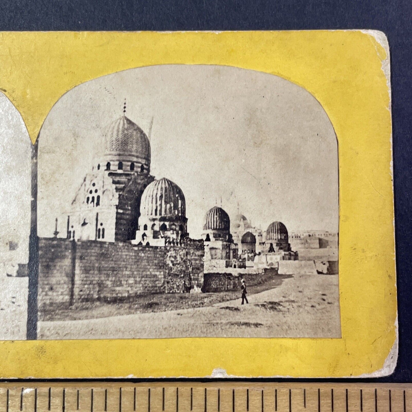 Tombs Of The Mamluks Cairo Egypt Stereoview Francis Frith Antique c1857 X2787