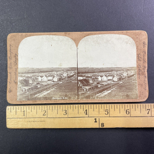 Hartland New Brunswick Canada Stereoview Antique c1899 Y490