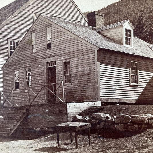 Antique 1870s The Willey House Crawford Notch NH Stereoview Photo Card V1963