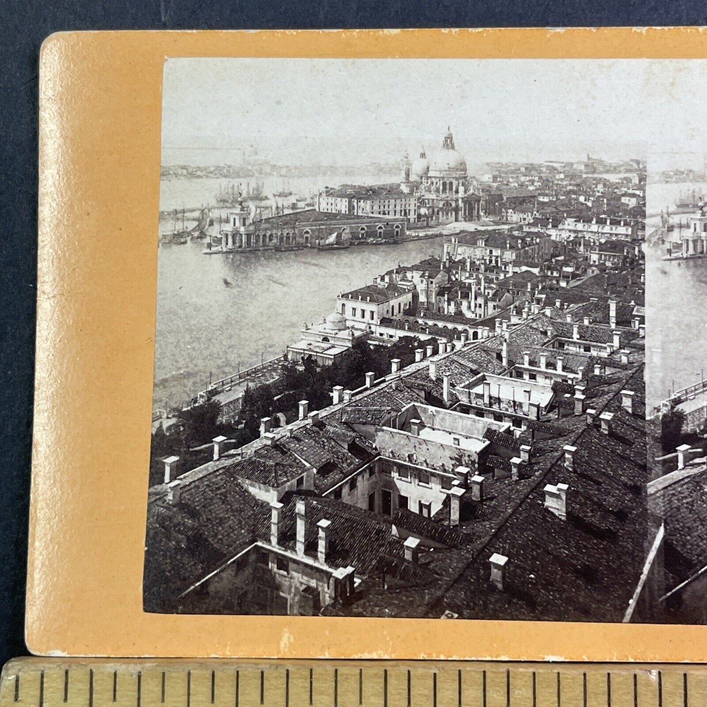 Carlo Ponti View Of Venice Italy Stereoview Carlo Ponti Antique c1855 X3300