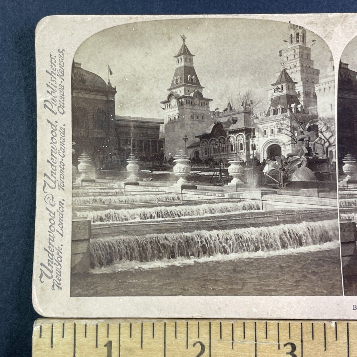 The Russian Colonies Paris France Stereoview Underwood Antique c1900 X3505