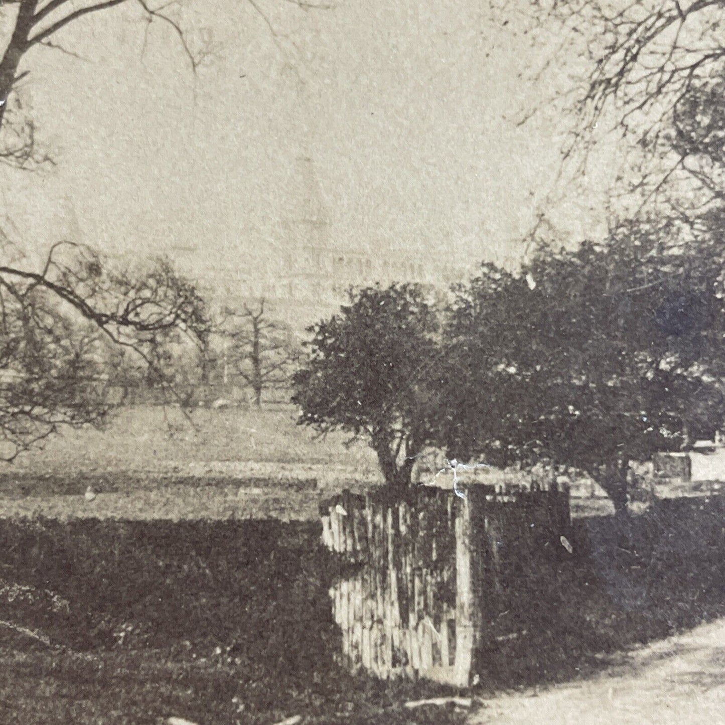 Antique 1870s Alexandra Palace London England Stereoview Photo Card P4547