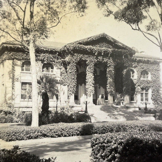 Vintage 1939 Pomona College Claremount California Stereoview Photo Card P503