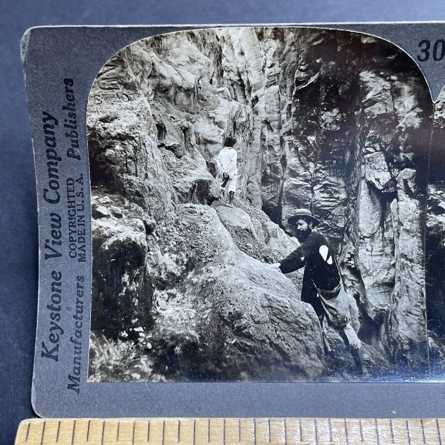 Antique 1909 Earthquake Damage French West Indies Stereoview Photo Card P2034