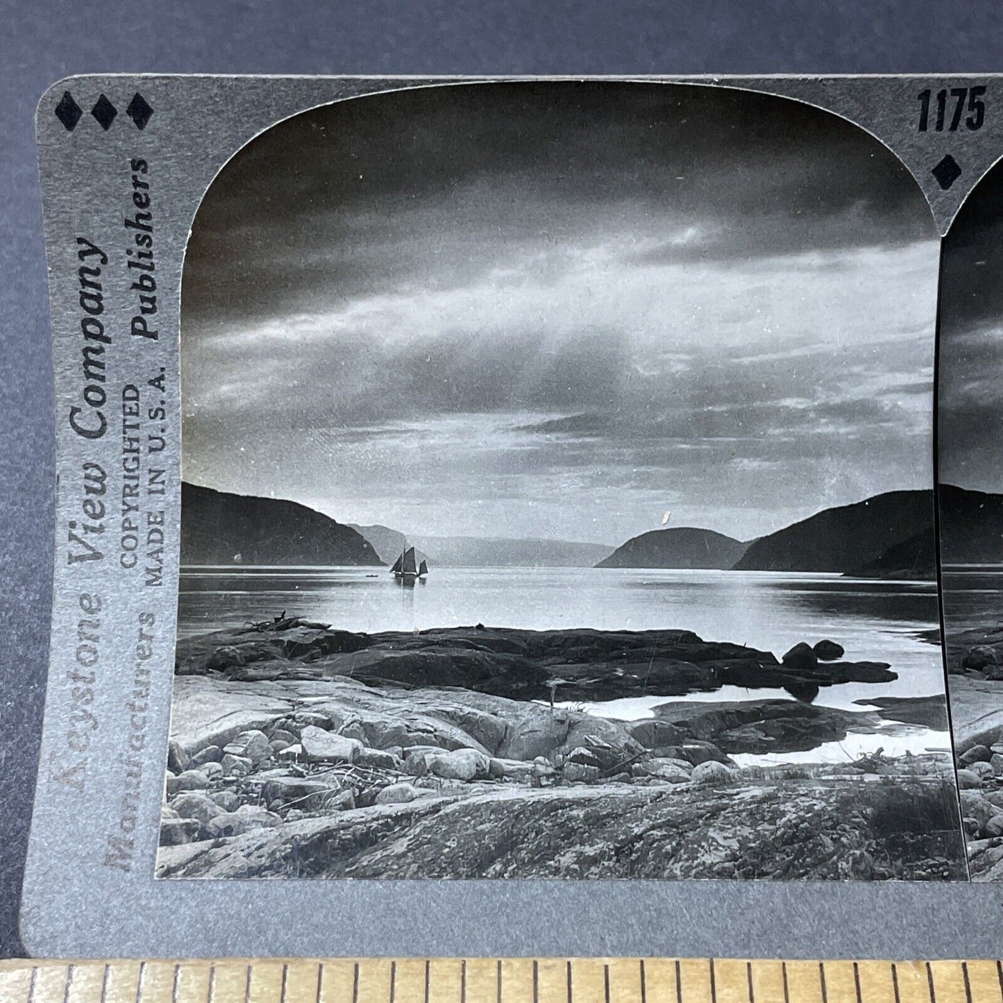 Antique 1910s Saguenay–St. Lawrence Marine Park QUE Stereoview Photo Card V2621