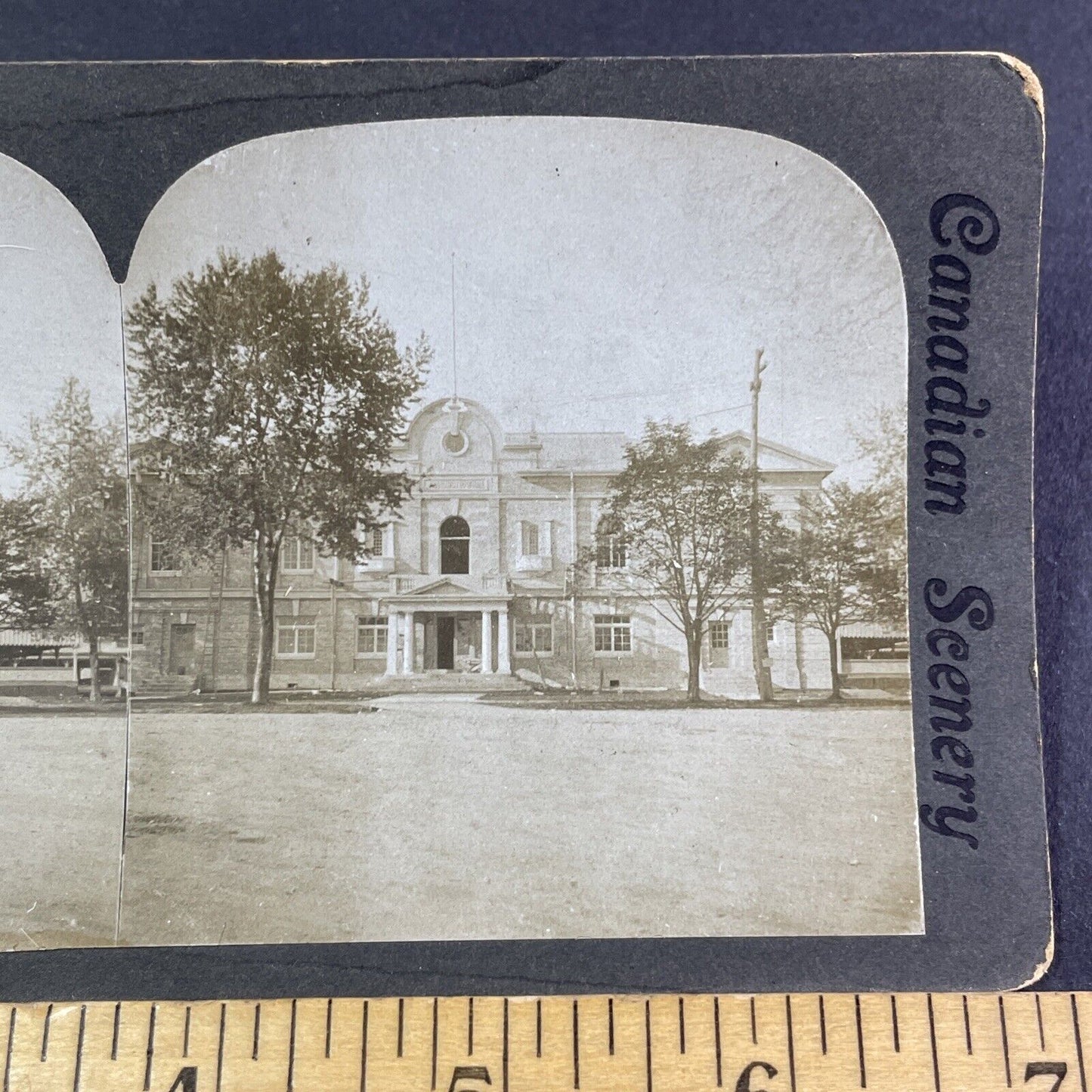 Toronto Administration Building Stereoview Ontario Canada Antique c1901 Y2793