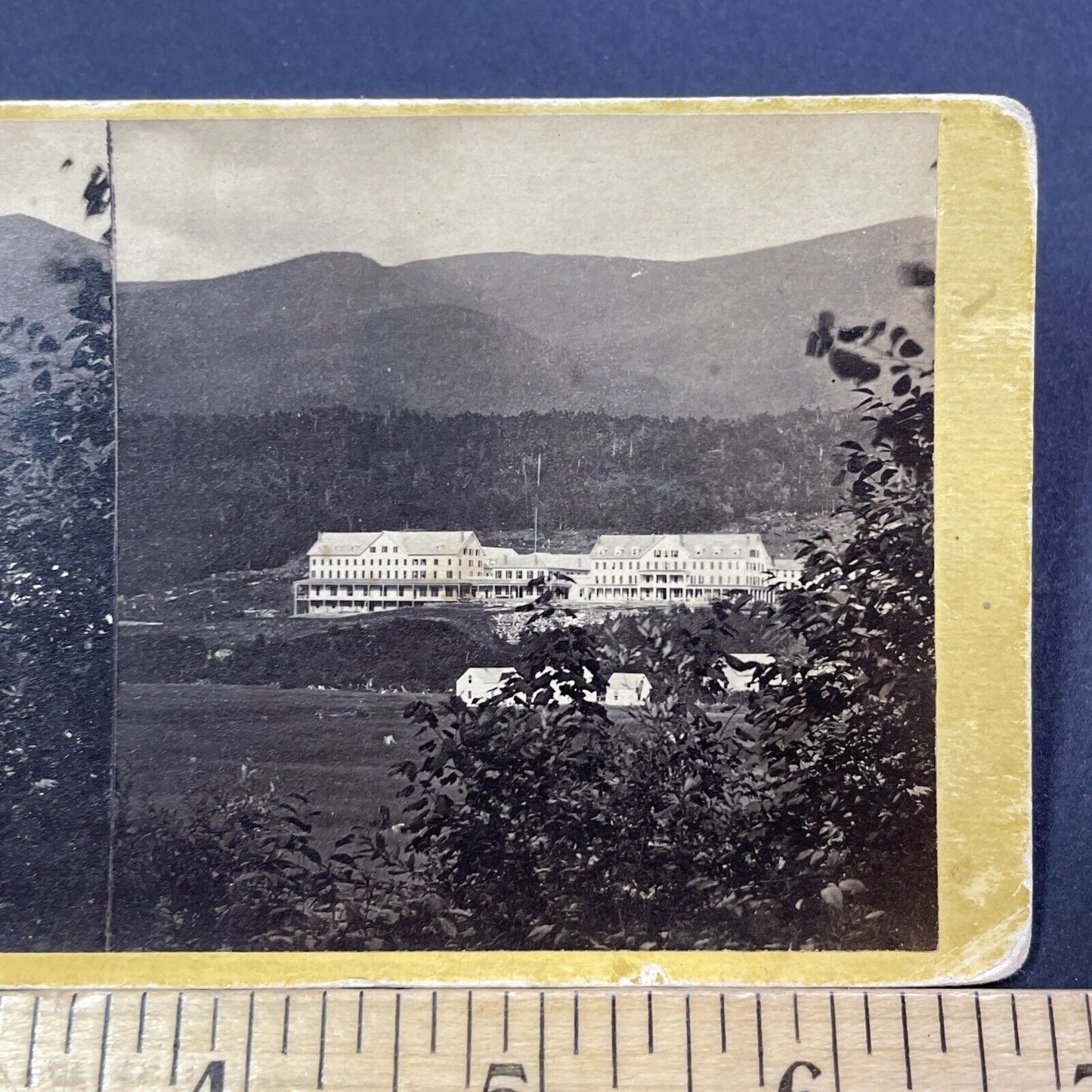 Antique 1870s The Glen House White Mountains NH Stereoview Photo Card V1780