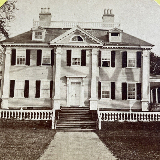 Antique 1870s Headquarters National Historic Site Stereoview Photo Card P5119