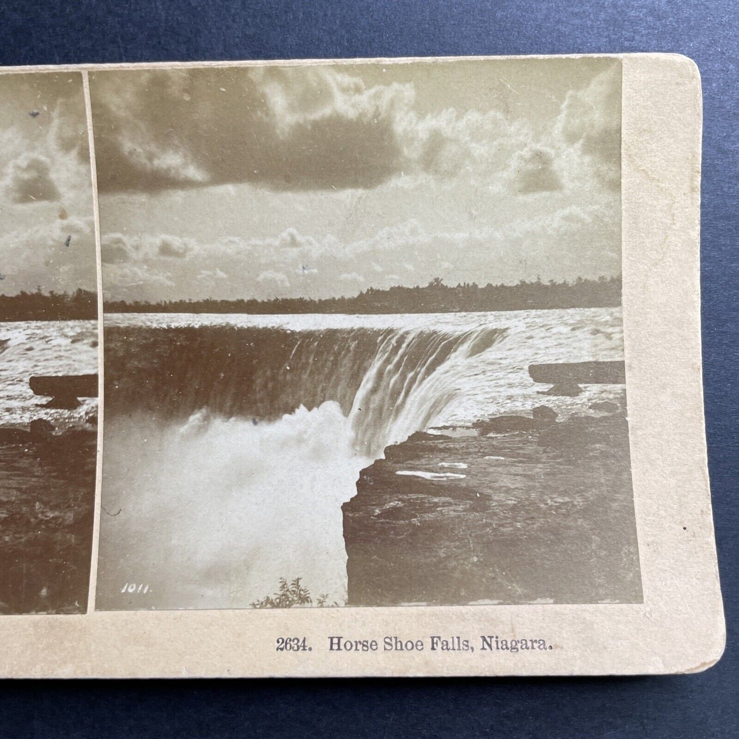 Antique 1870s Niagara Falls Ontario Canada Stereoview Photo Card P1552