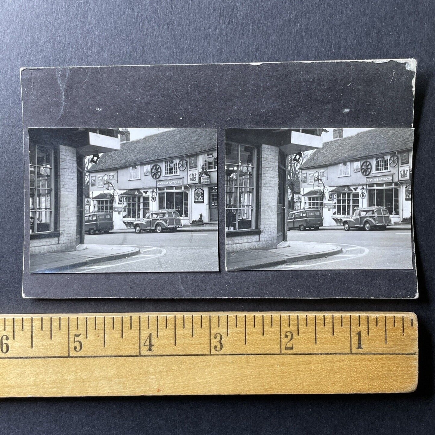 Antique 1960s 58 Holywell Hill St. Alban's UK Stereoview Photo Card P1010