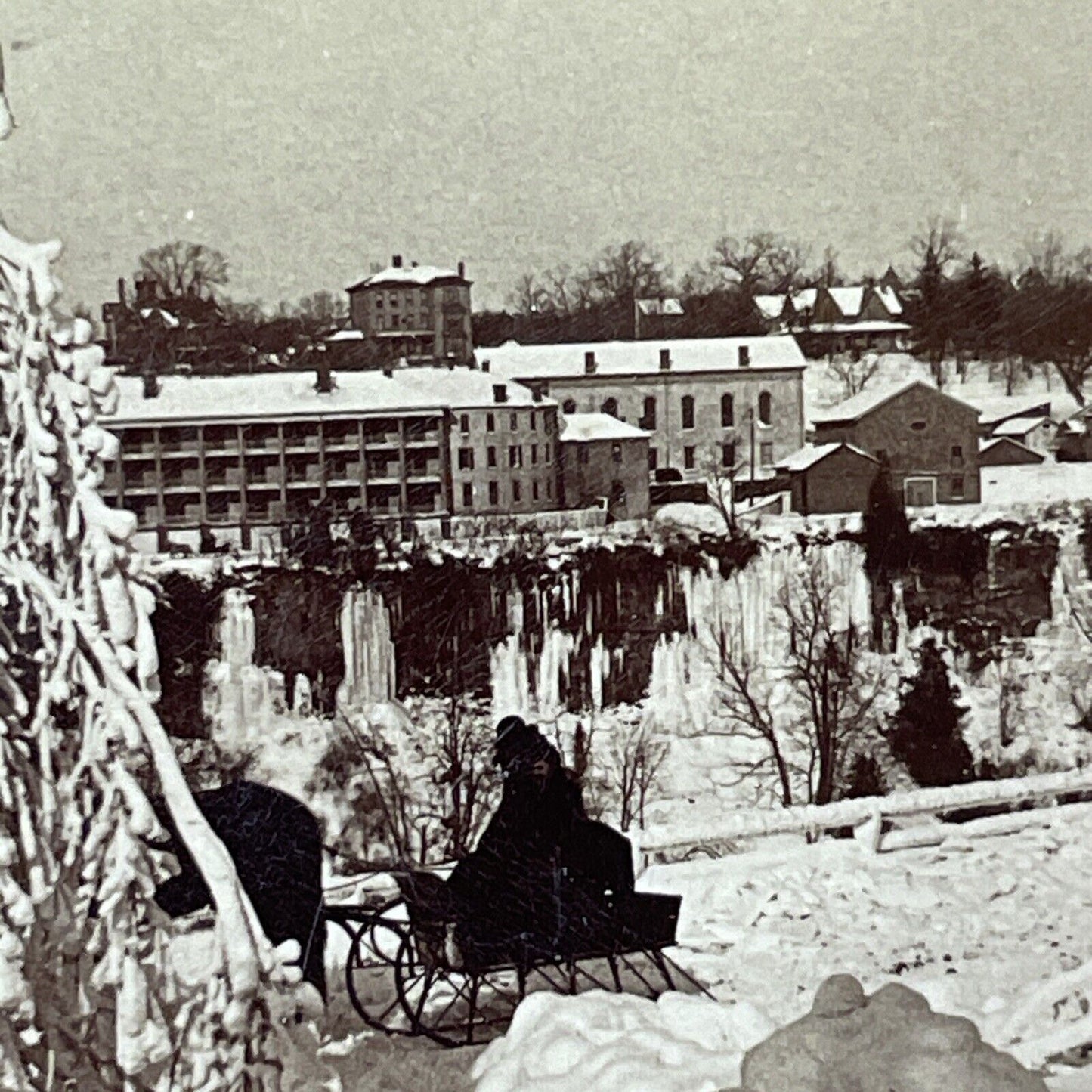 The Clifton House Niagara Falls Canada Stereoview Antique c1898 Y1858