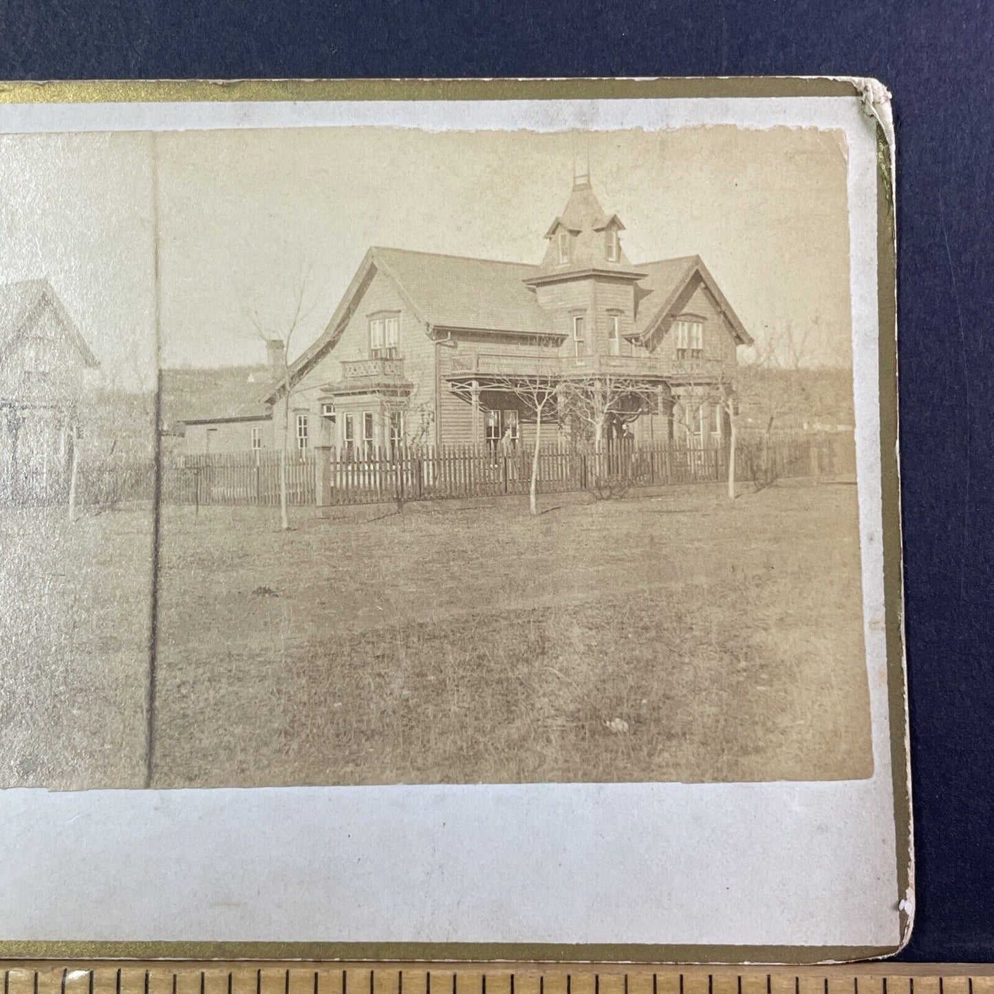 J.C. Williams Homestead Stereoview LaGrange Georgia Antique c1870 X2566