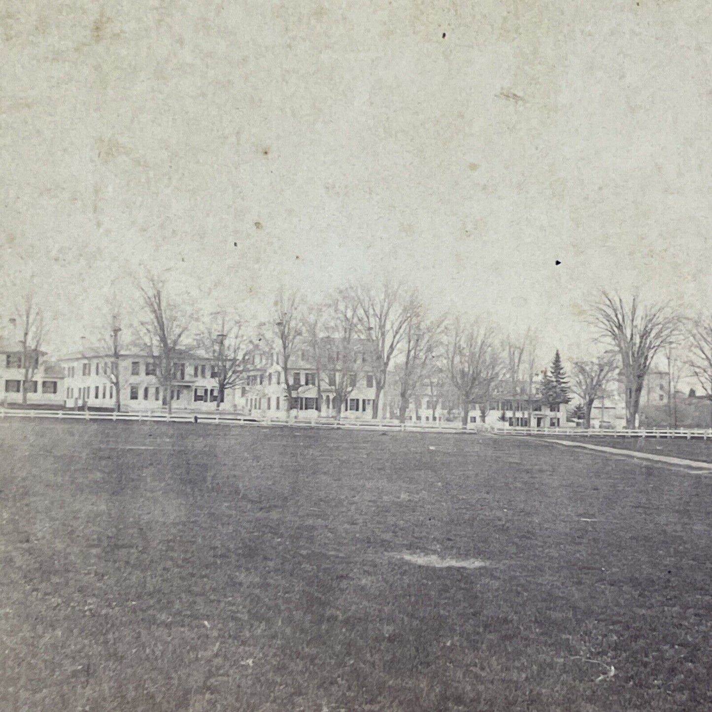 Dartmouth College Hanover  NH Stereoview Rare Photo Card Antique c1860s X923